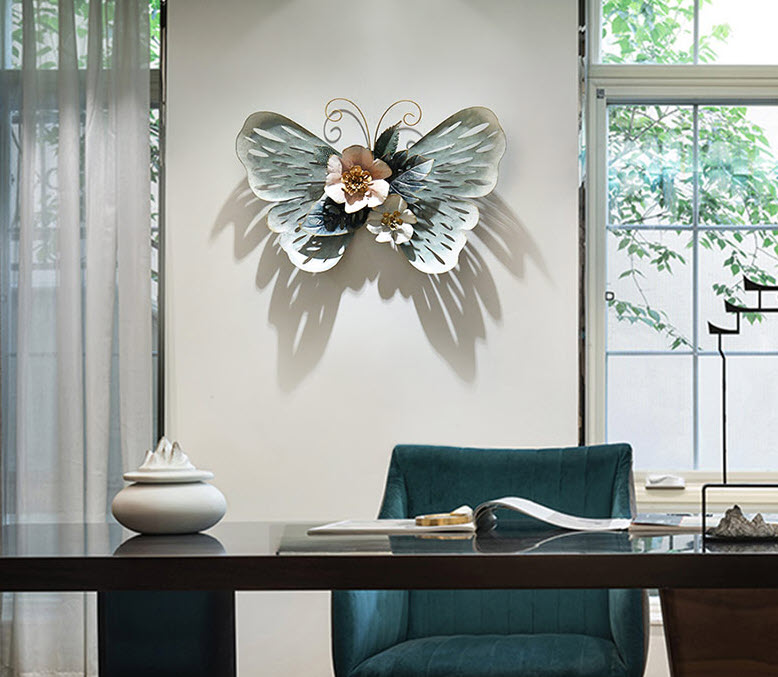Đồ trang trí tường con bướm art Snnei SM4155