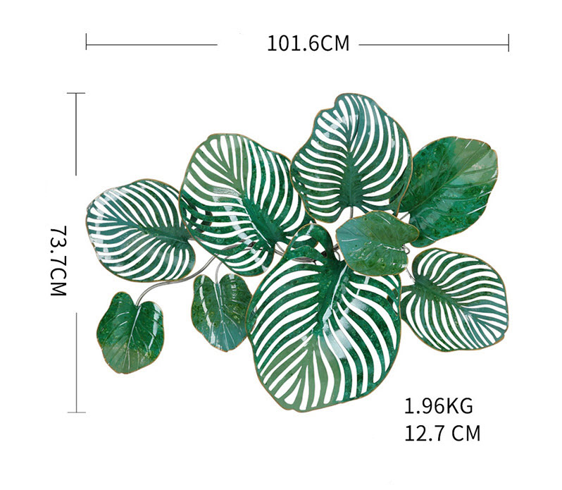 Khung trang trí tường chiếc lá Snnei SM4157