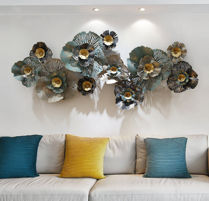Hoa 3D art trang trí tường Snnei SM4676