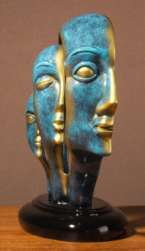 Đồ trang trí để bàn The face Goodluck GW2054
