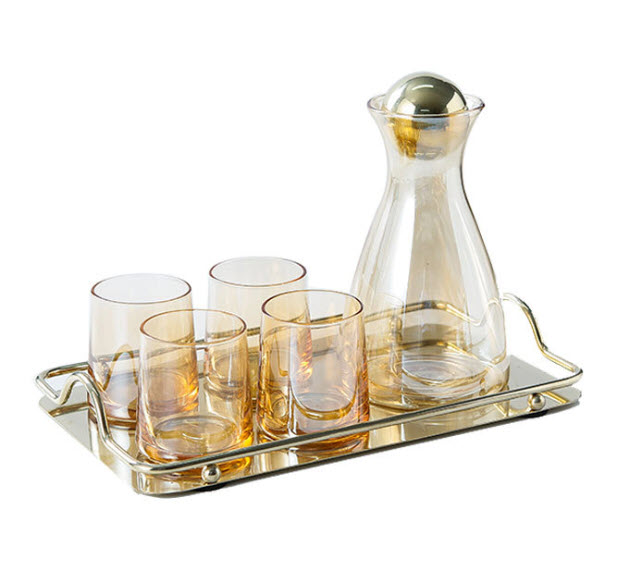 Bộ bình ly đựng nước thủy tinh William HS2136