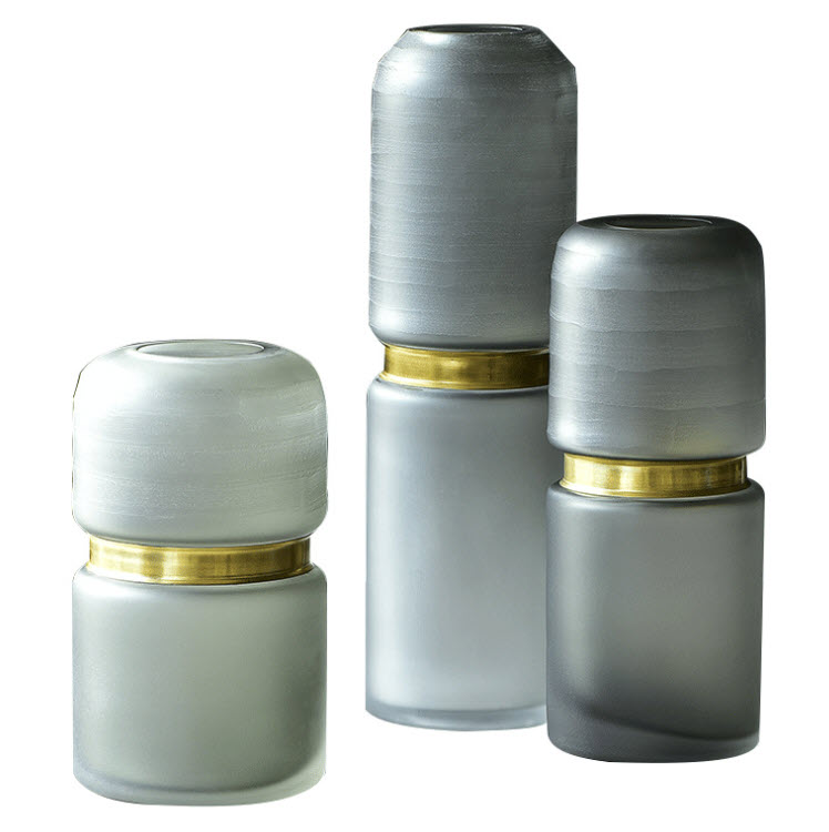 Bình bông thủy tinh handmade Bixuan BXS8603