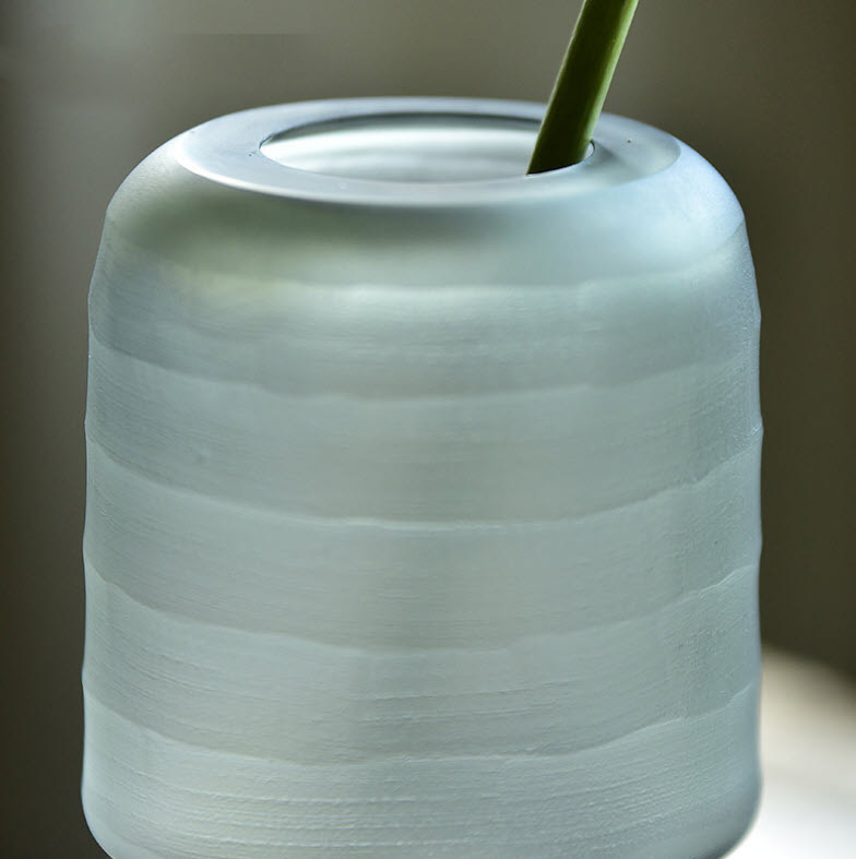 Bình bông thủy tinh handmade Bixuan BXS8603
