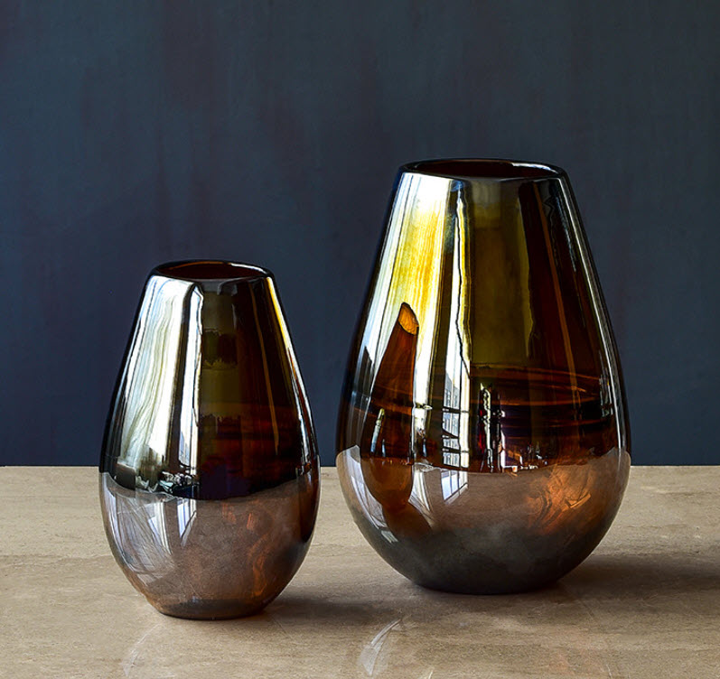 Bình bông thủy tinh handmade Bixuan BX1927