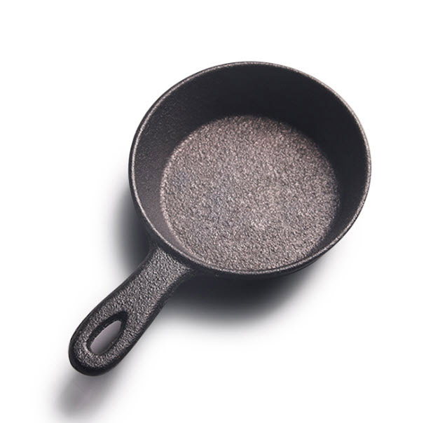 5 cái Chảo gang đựng sốt mini 8.5cm Wang WH10052