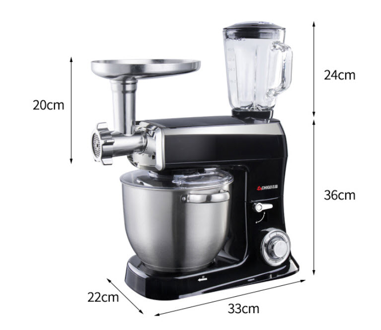 Máy trộn bột đánh trứng 7L đa năng Chigo ZGLZ758