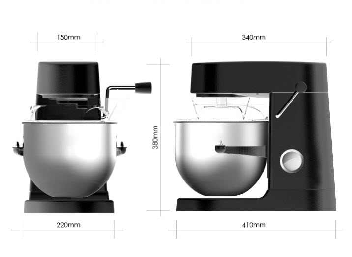 Máy trộn bột đánh trứng 7L Ashton SM70
