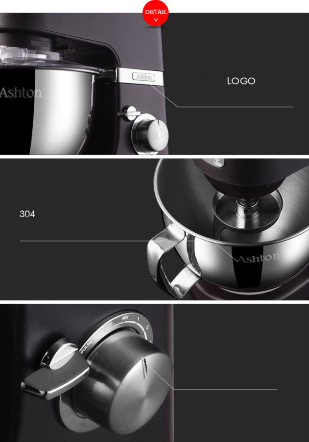 Máy trộn bột đánh trứng 4.5L Ashton SM550