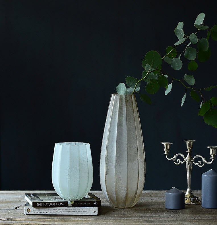 Bình bông thủy tinh handmade Bixuan S8622