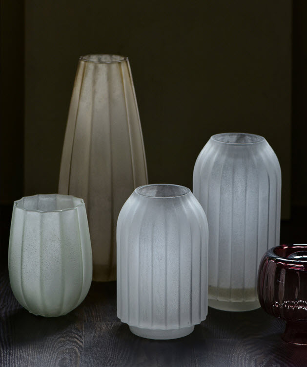 Bình bông thủy tinh handmade Bixuan S8622
