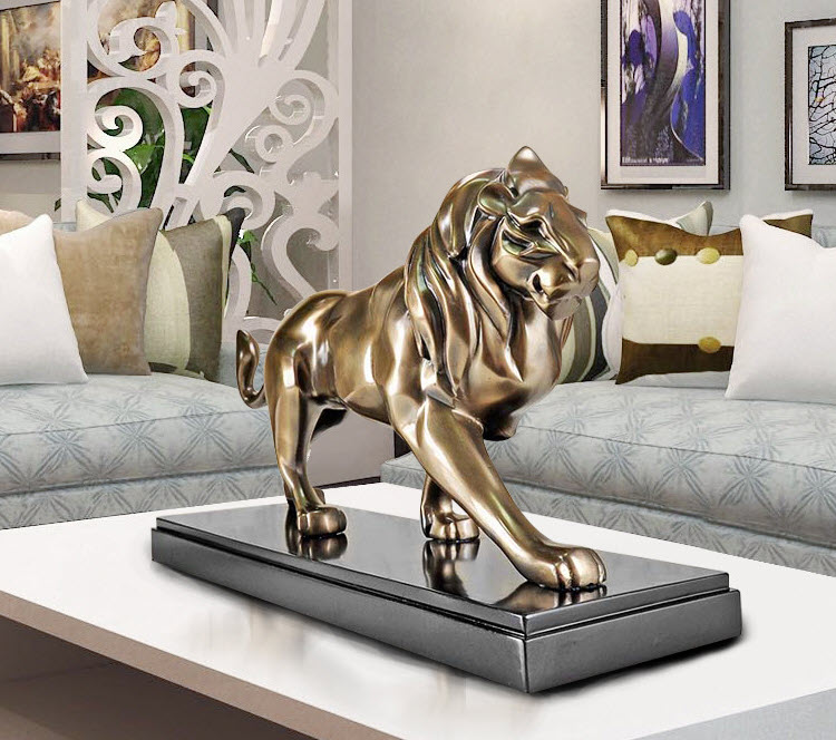 Đồ trưng bày trang trí Lion King Huazhuo HZ0099