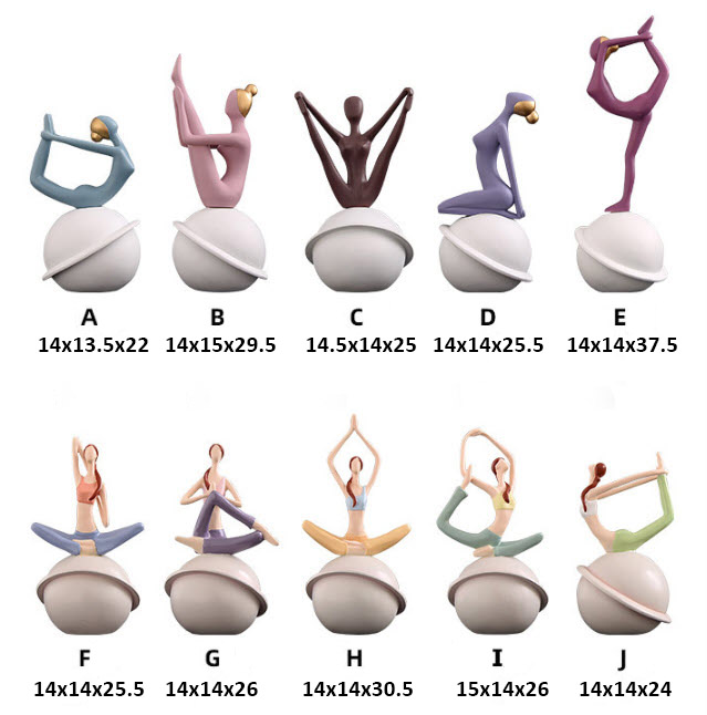 Đồ trang trí trưng bày Yoga Gern G4625
