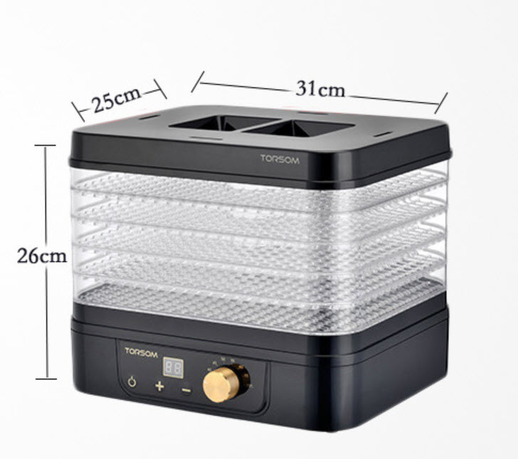 Máy sấy khô trái cây hoa quả Torsom TSD2