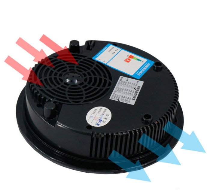 Bếp từ tròn 24cm 1500w ăn lẩu nhà hàng Yawei YW24512