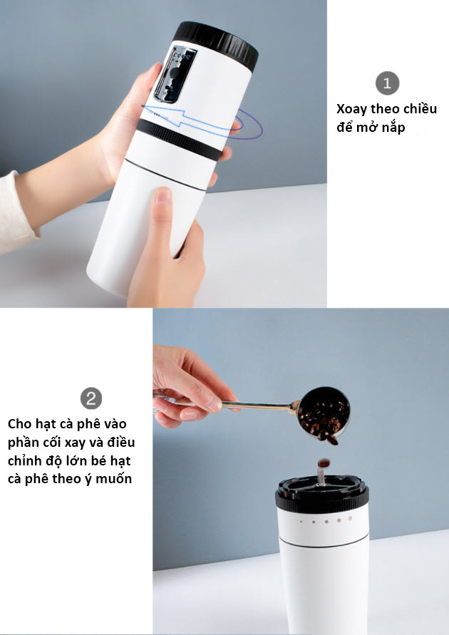 Máy pha cà phê mini bán tự động Zigo ZCMD1