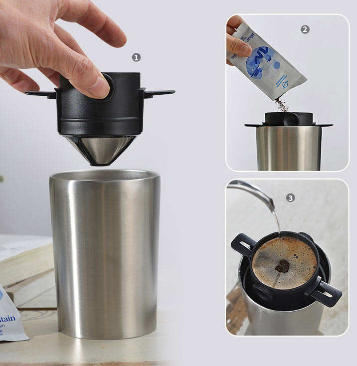 Bình pha cà phê cầm tay Merkava QB01