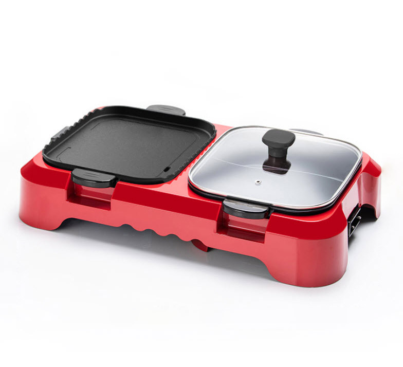 Nồi đa năng ăn lẩu nướng BBQ Jupai JHG001