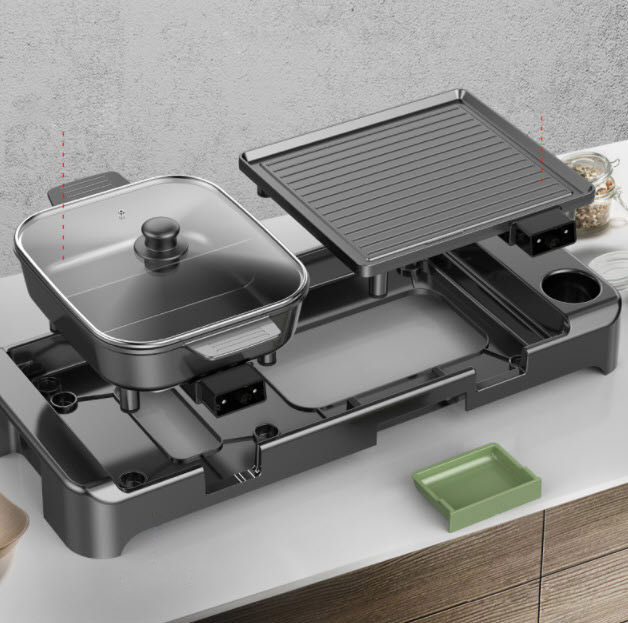 Lẩu điện vỉ nướng điện đa năng CMTM CMSK05