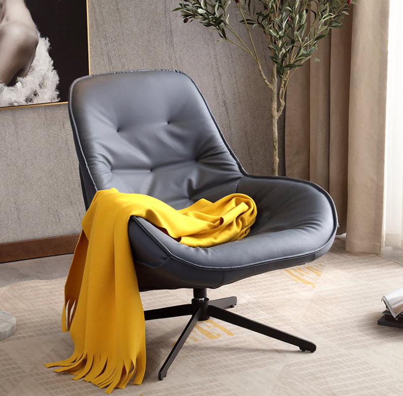 Ghế sofa đơn chân xoay Huixin ST08