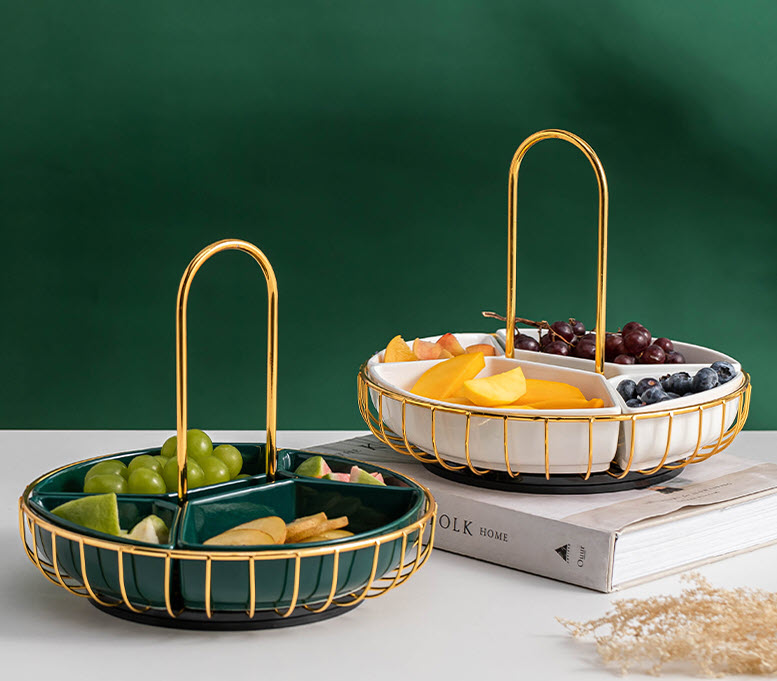 Khay đựng trái cây bánh kẹo 26cm Forsuna FR005