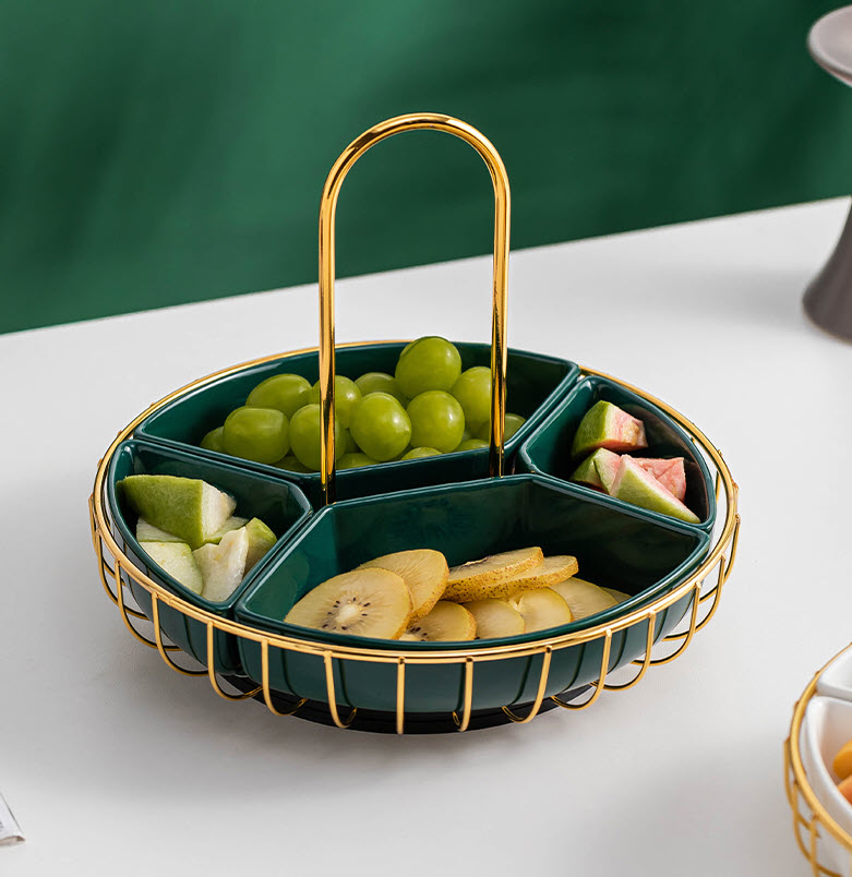 Khay đựng trái cây bánh kẹo 26cm Forsuna FR005