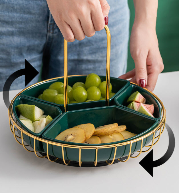 Khay đựng trái cây bánh kẹo 26cm Forsuna FR005