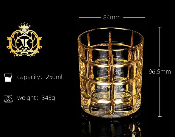 Bộ bình ly uống rượu tây pha lê uống whisky JX923204