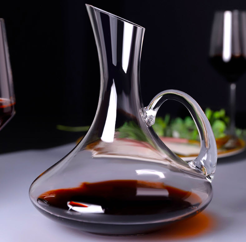 Bình thở vang bình chiết vang decanter rót vang thủy tinh KY9028