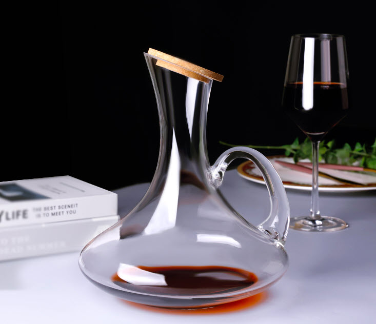 Bình thở vang bình chiết vang decanter rót vang thủy tinh KY9028