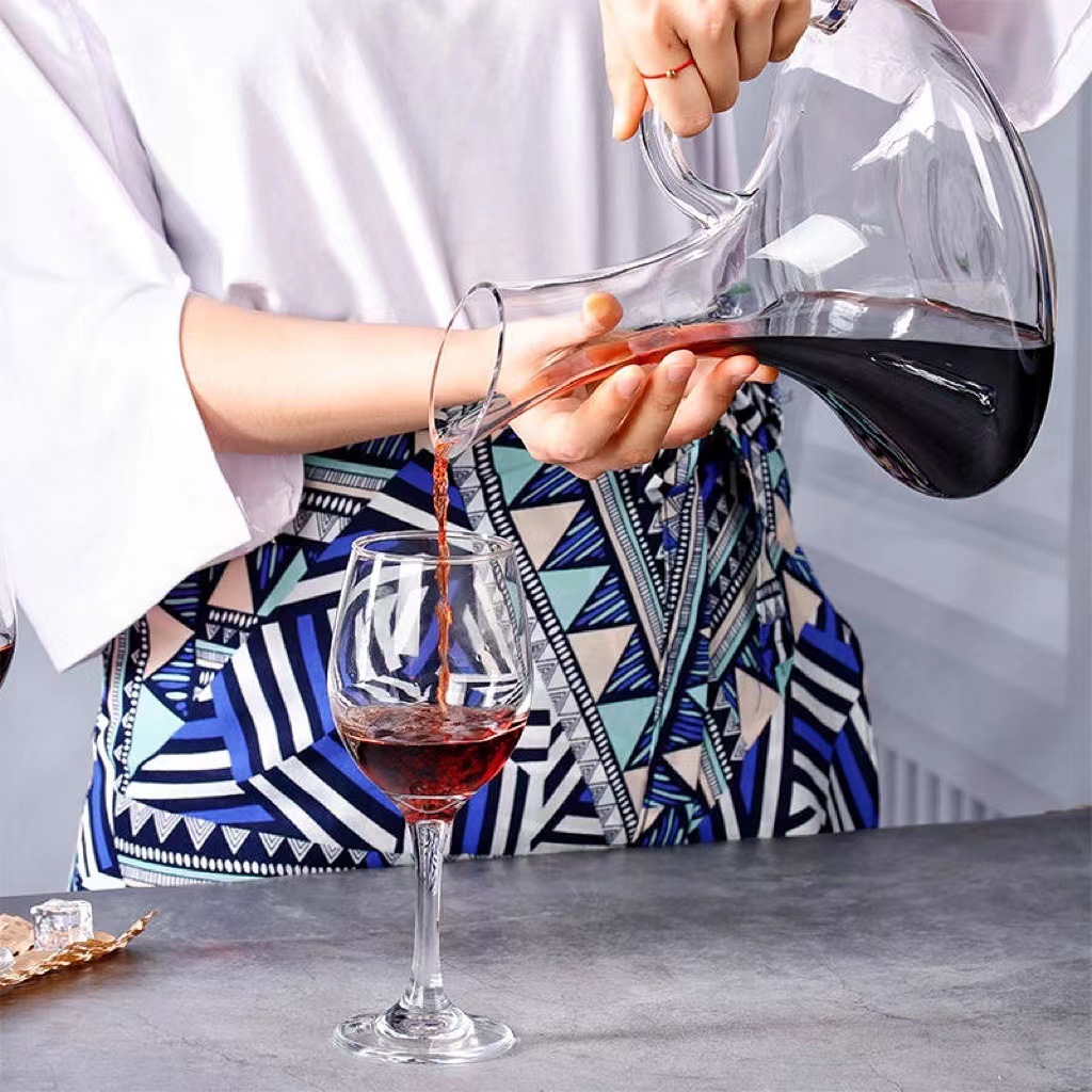 Bình thở vang bình chiết vang decanter rót vang thủy tinh KY9028