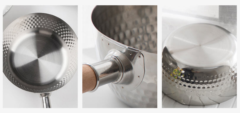 Nồi inox nấu mì nấu soup Homegoal XPG02
