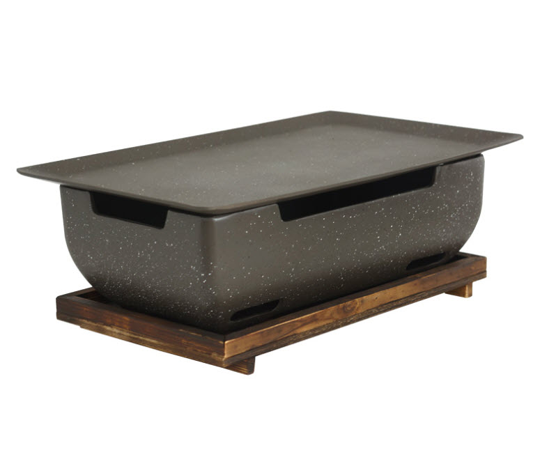 Bếp nướng cồn bộ vỉ nướng kèm bếp cồn bếp nướng thịt nướng hải sản OEM YY621