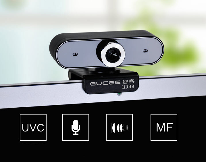 Webcam máy tính 1080p autofocus Gucee HD98