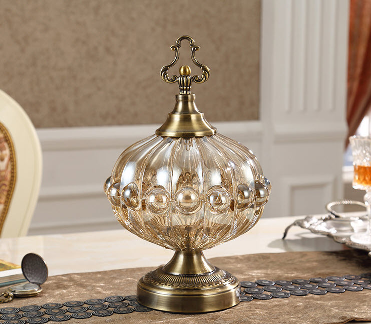 Kệ đựng bánh kẹo trái cây buffet 2 tầng thủy tinh HJ2140