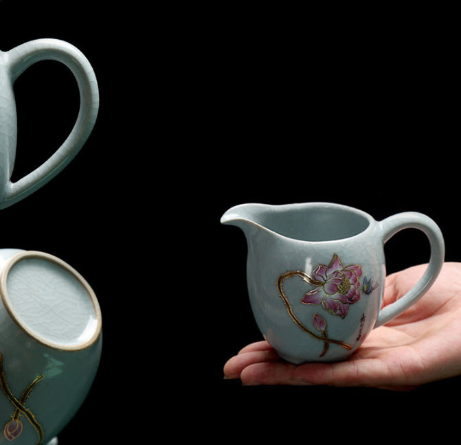 Bộ tách trà sứ ceramics Shengda RY088