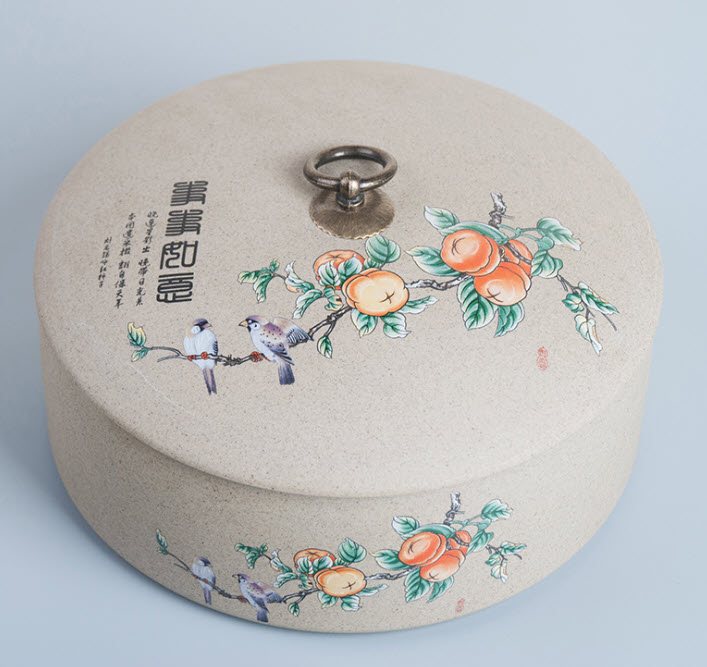 Hộp đựng trà khô sứ ceramics Shengda CYG027