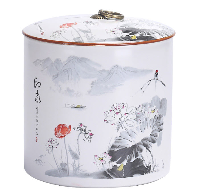 Hộp đựng trà khô sứ ceramics Shengda YG0025