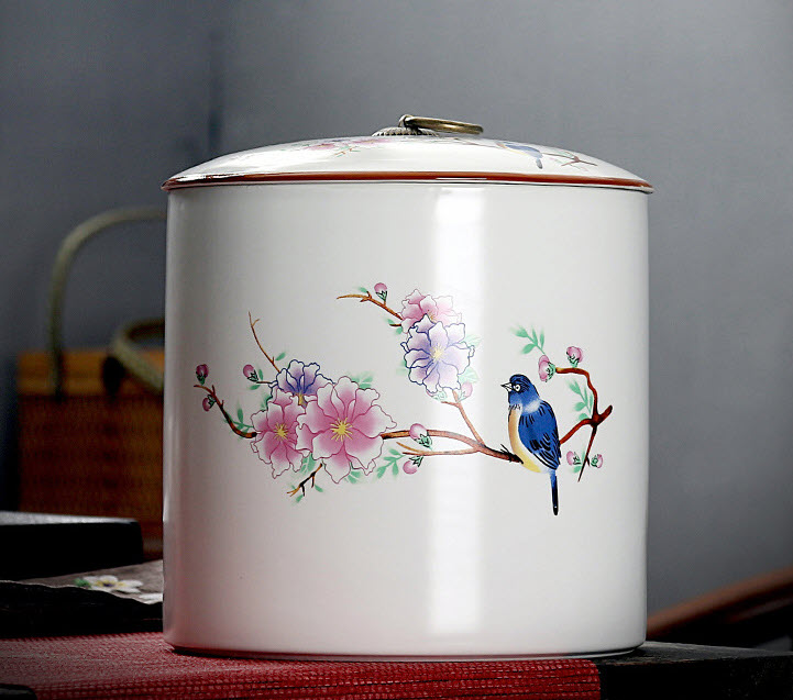 Hộp đựng trà khô sứ ceramics Shengda YG0025
