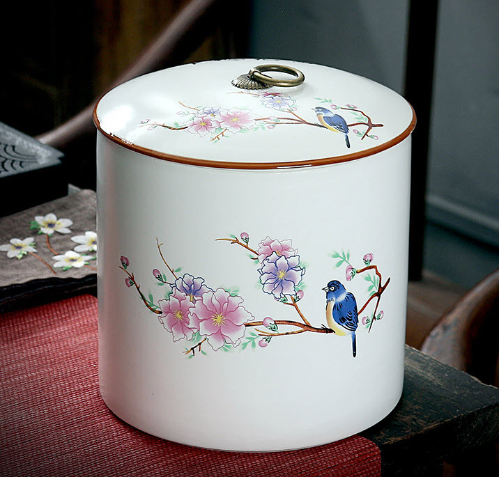Hộp đựng trà khô sứ ceramics Shengda YG0025