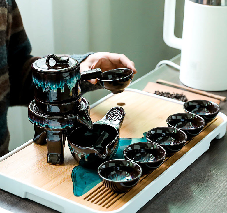 Bộ ấm pha trà sứ ceramics Shengda JY060