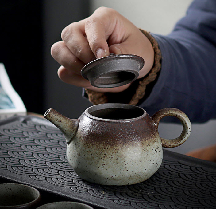 Bộ ấm pha trà sứ ceramics Shengda CJ9050