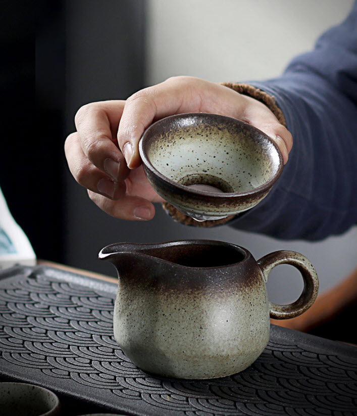 Bộ ấm pha trà sứ ceramics Shengda CJ9050