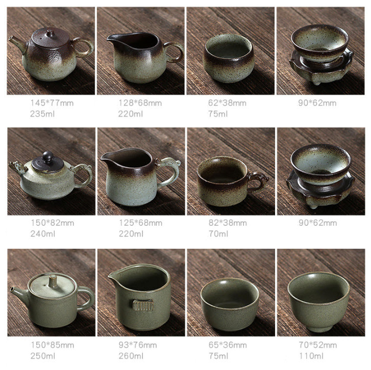 Bộ ấm pha trà sứ ceramics Shengda CJ9050
