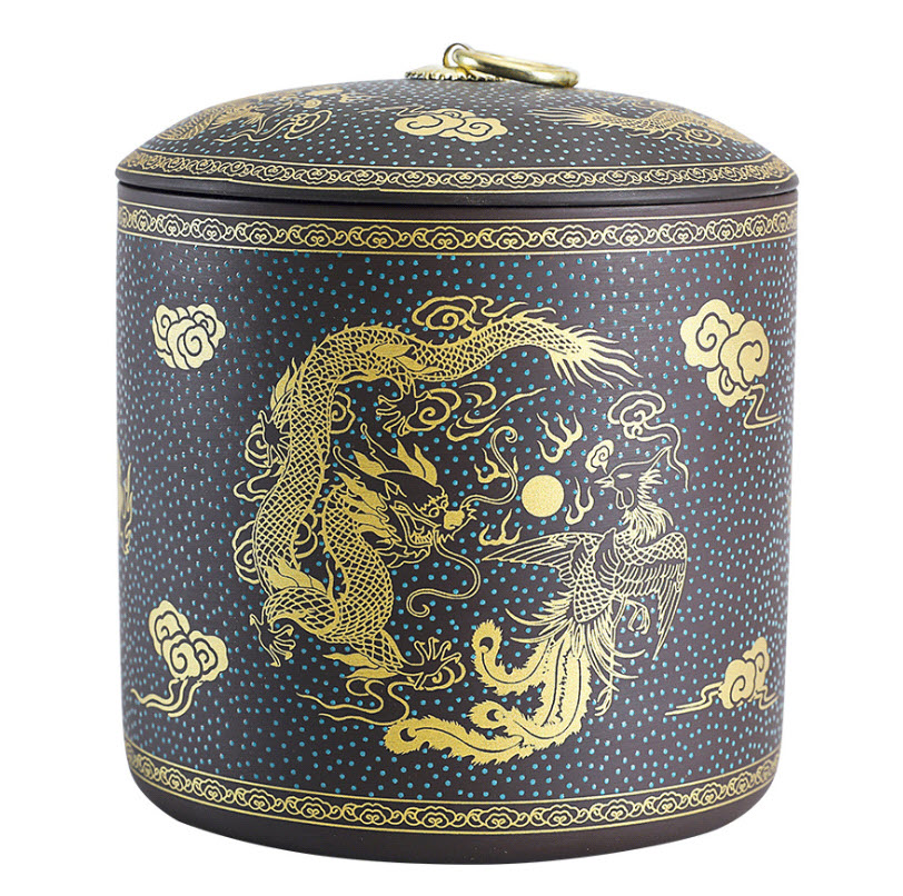 Hộp đựng trà khô sứ ceramics Shengda YL1222