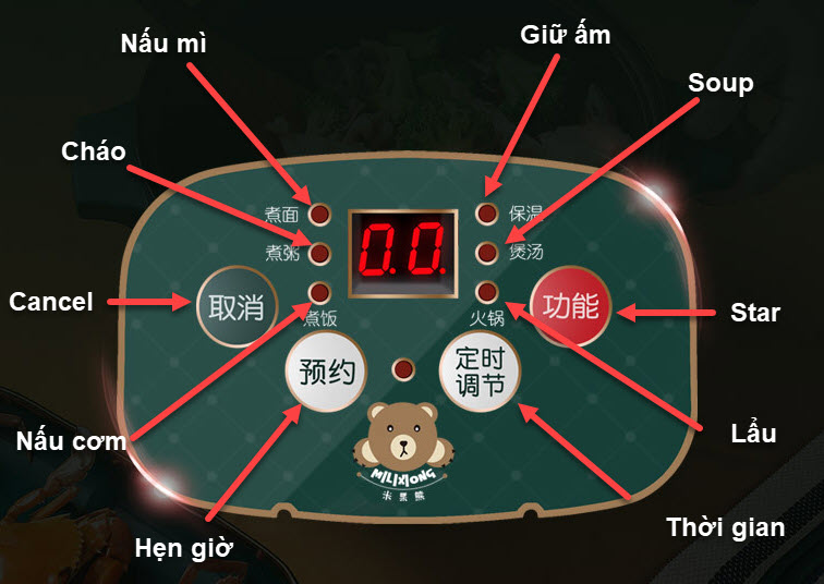 Nồi lẩu điện đa năng Mikuri MB001