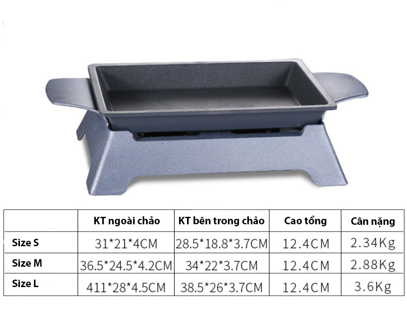 Khay hấp cá hâm nóng hải sản món ăn buffet kèm bộ bếp cồn XF016