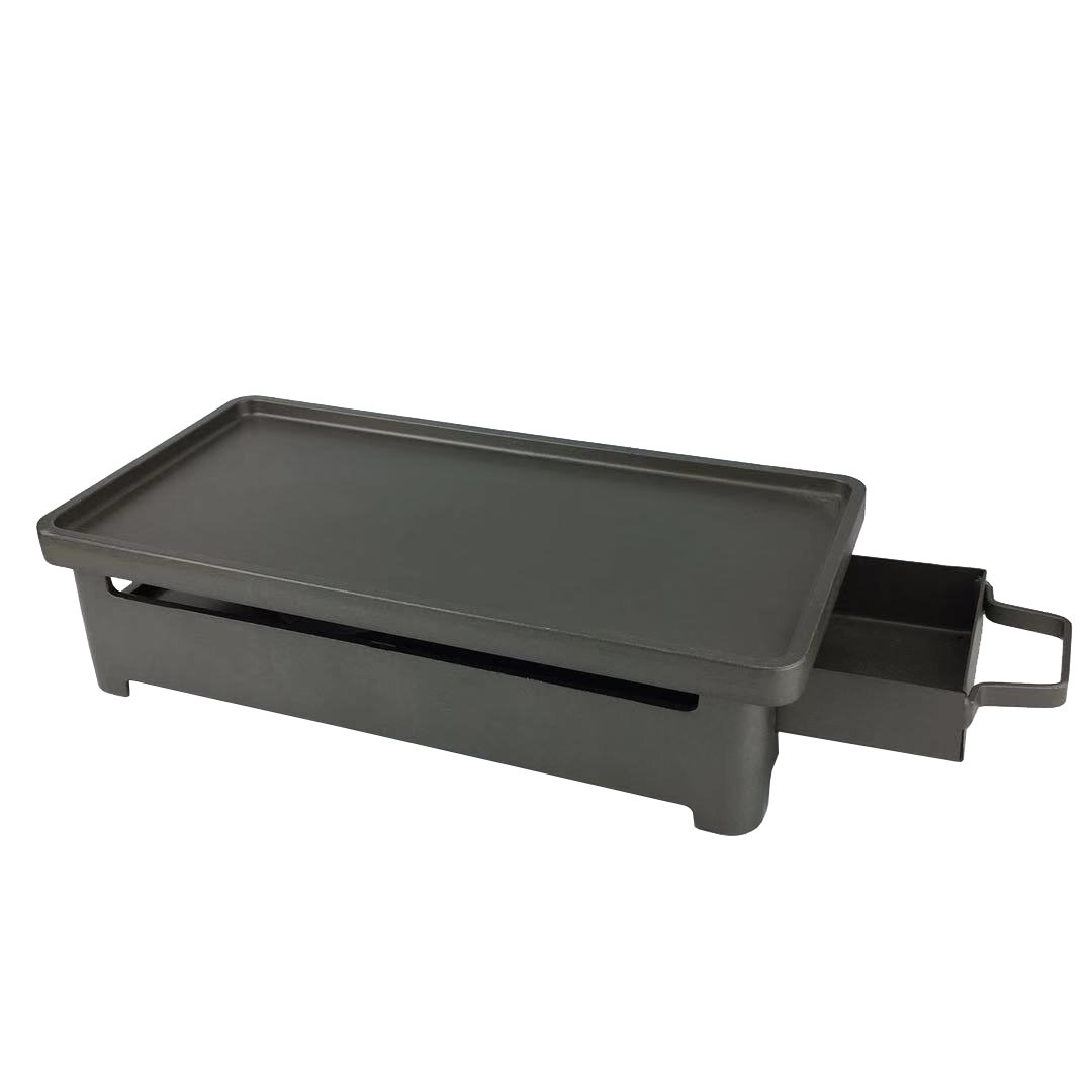 Bếp nướng cồn bộ vỉ nướng kèm bếp cồn hợp kim nhôm chống dính OEM SC003