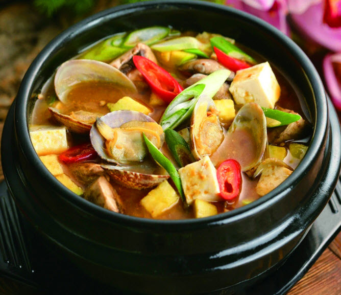 Tô thố đá cơm trộn soup miso bimbap mì trộn HanQiao HQ001