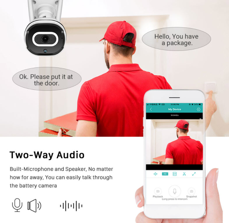 Camera quan sát wifi 1080p Speed ODC25B