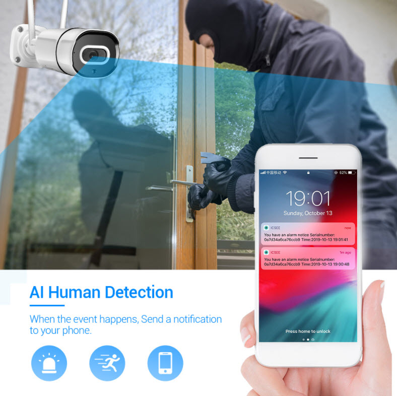 Camera quan sát wifi 1080p Speed ODC25B